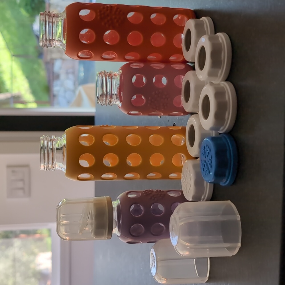 LifeFactory Set of 4 Bottles